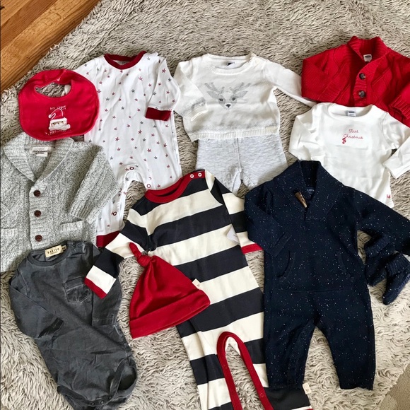 Janie and Jack Other - First Christmas•DESIGNER•Baby Boy Lot•3-6 months•